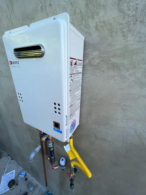 Tankless water heater installation for Rockrimmon homes