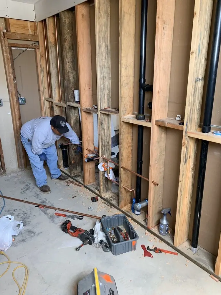 Commercial rough-in plumbing for Commercial Plumbing in Rockrimmon